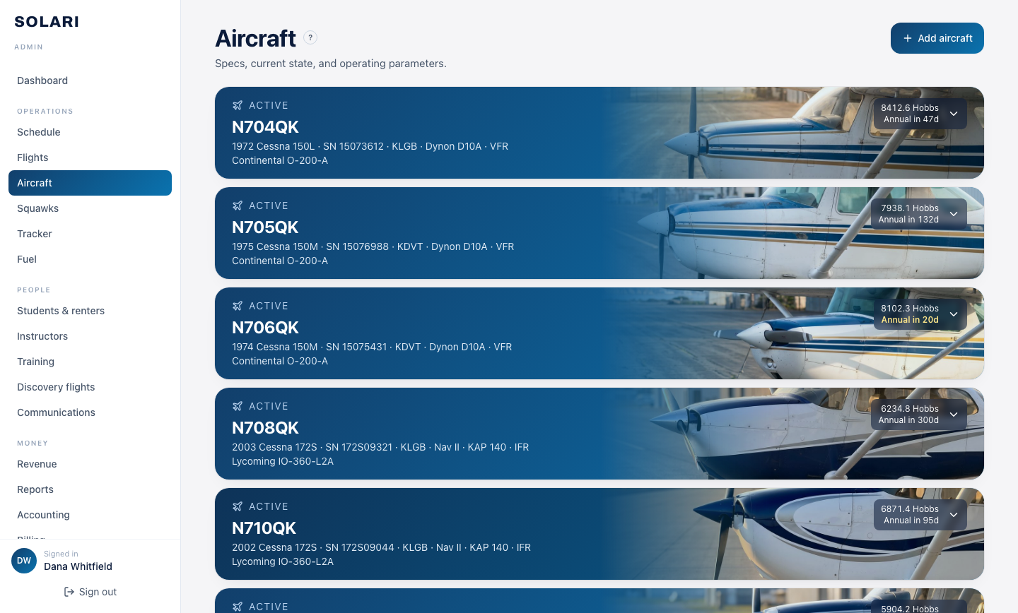 Aircraft & airworthiness