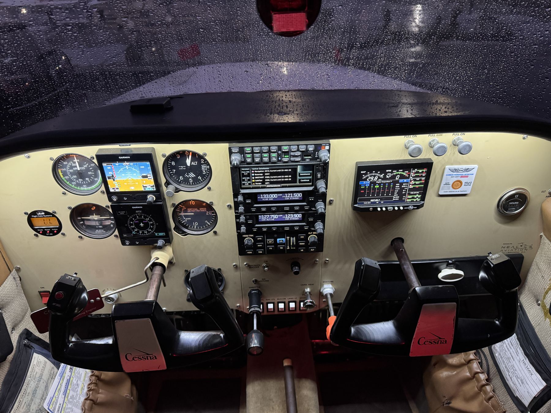 N8366X panel from the seats